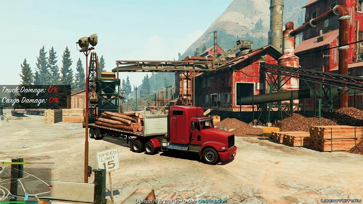 Новые миссии для мода "Миссии дальнобойщика / Trucking Missions" / GTA 5