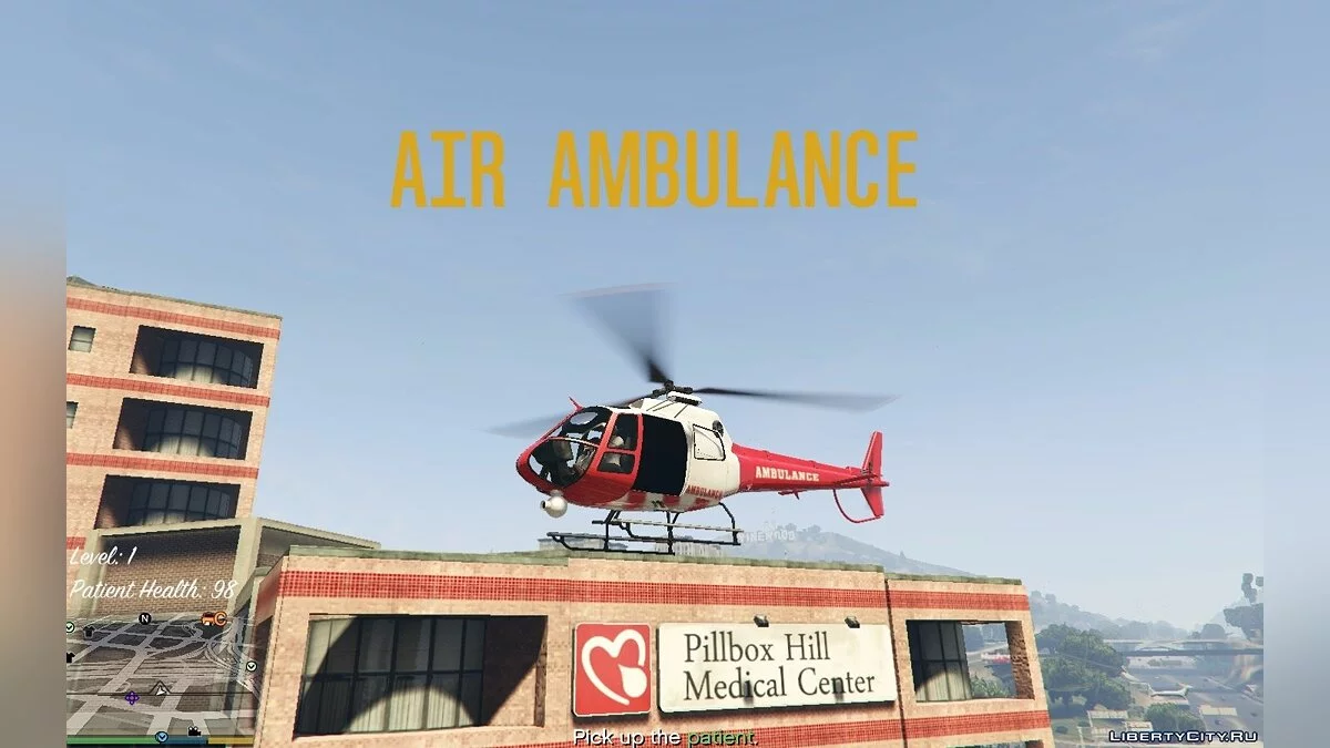 Скорая помощь / Ambulance Mini-Missions 0.7.1 / GTA 5