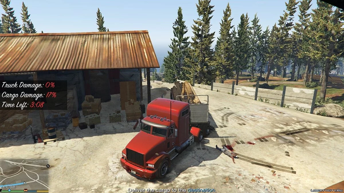 Trucking Missions 0.2 / GTA 5