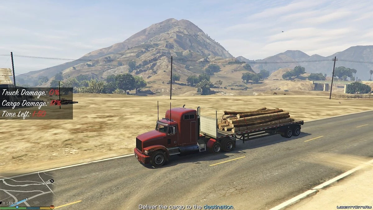 Trucking Missions 0.2 / GTA 5