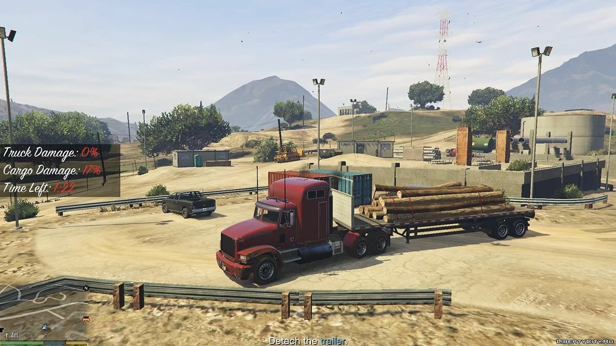 Trucking Missions 0.2 / GTA 5
