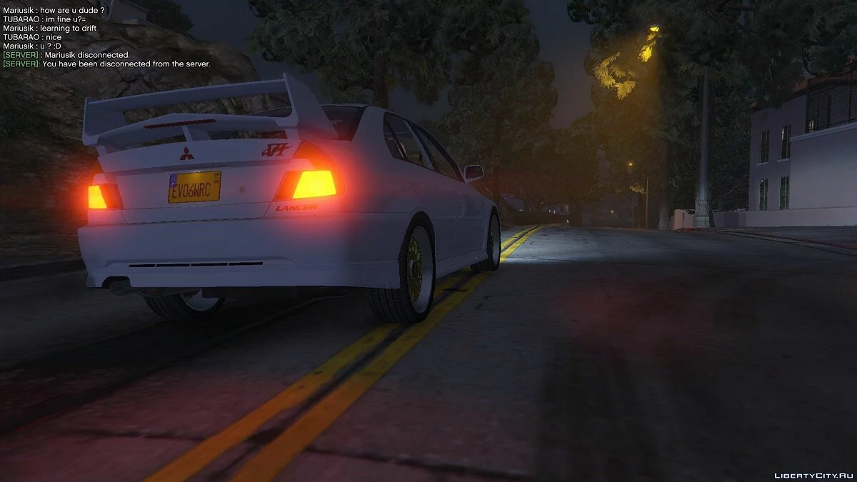 Mitsubishi Lancer Evo 6 Rally WRC 2.0 / GTA 5