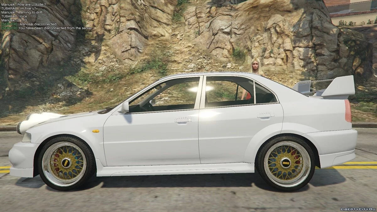 Mitsubishi Lancer Evo 6 Rally WRC 2.0 / GTA 5