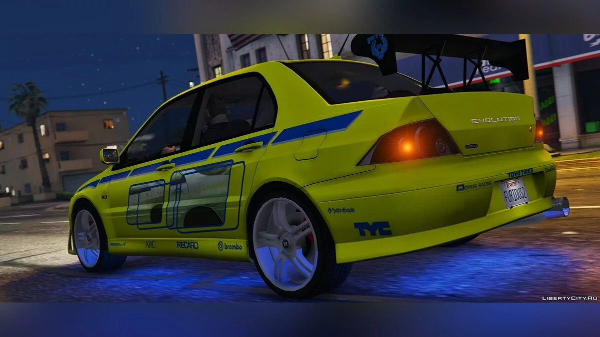 [2F2F Edition] 2002 Mitsubishi Lancer Evolution VII 1.1 / GTA 5