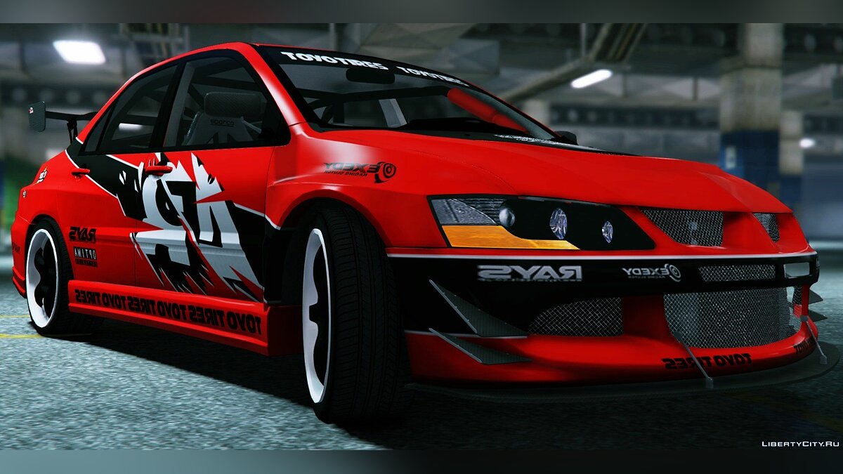 Скачать [FnF Tokyo Drift] 2006 Mitsubishi Lancer Evolution IX 1.0 для GTA 5