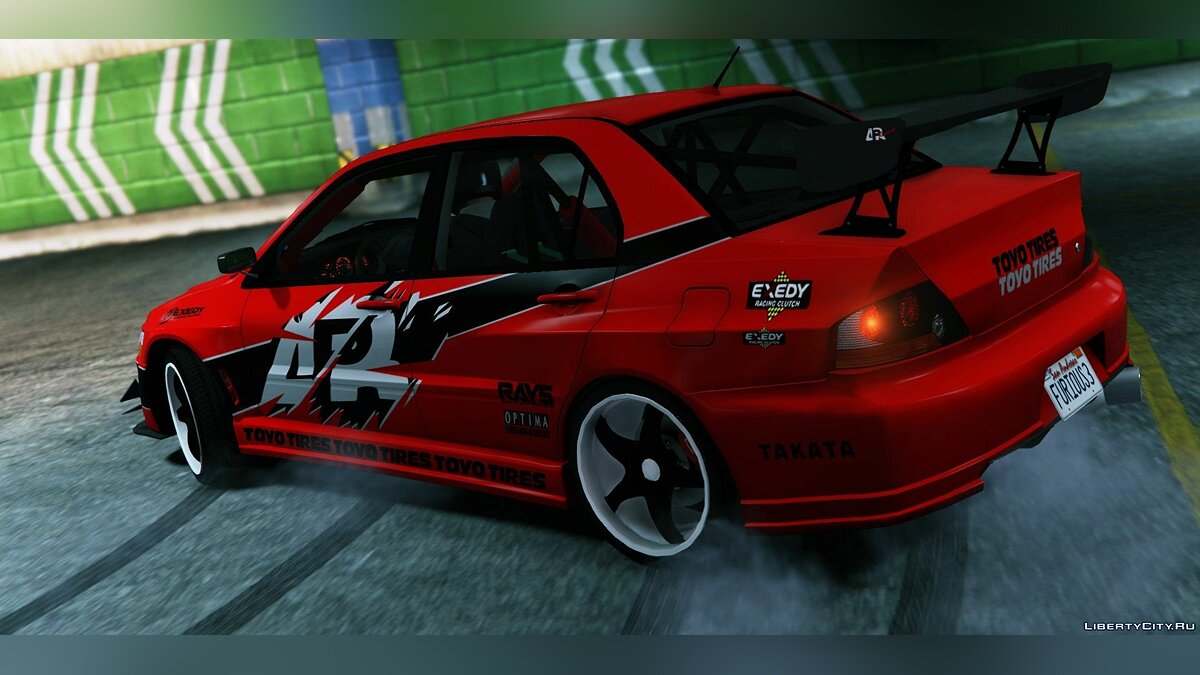 Скачать [FnF Tokyo Drift] 2006 Mitsubishi Lancer Evolution IX 1.0 для GTA 5