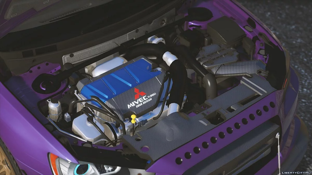 Mitsubishi Lancer Evo X - AeroX Widebody Concept [REPLACE] / GTA 5