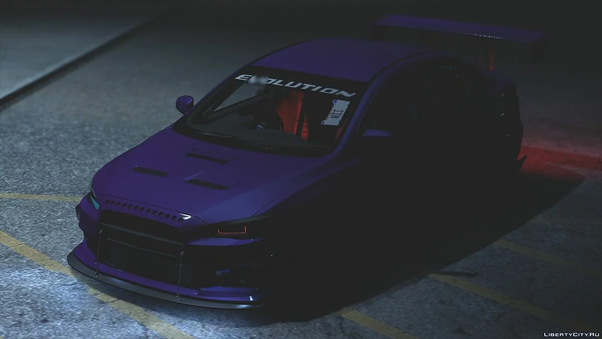 Mitsubishi Lancer Evo X - AeroX Widebody Concept [REPLACE] / GTA 5