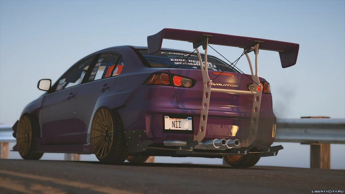 Mitsubishi Lancer Evo X - AeroX Widebody Concept [REPLACE] / GTA 5