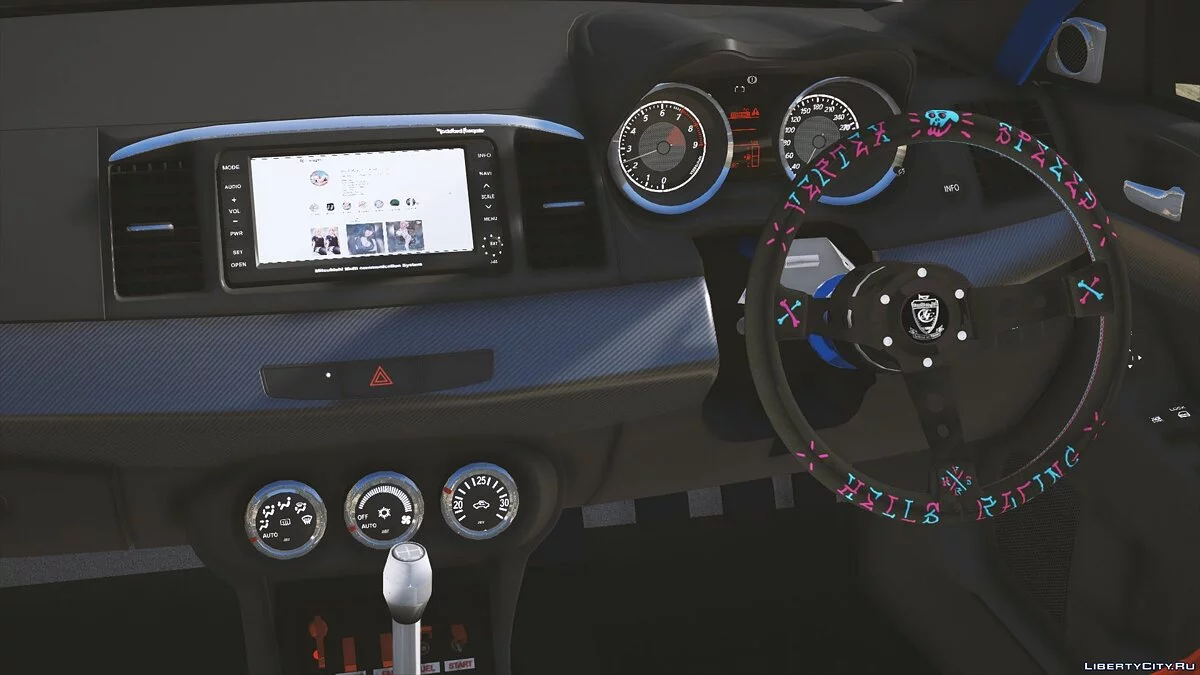 Mitsubishi Lancer Evo X - AeroX Widebody Concept [REPLACE] / GTA 5