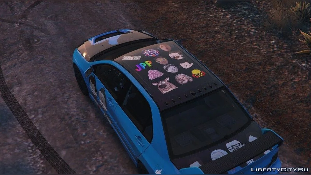 Mitsubishi Lancer - Wankil Skin / GTA 5