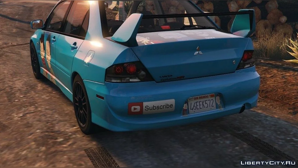 Mitsubishi Lancer - Wankil Skin / GTA 5