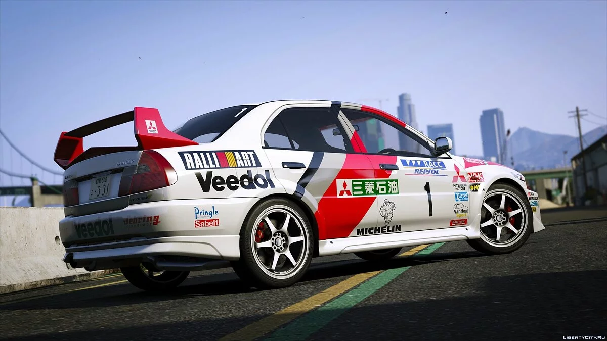 Mitsubishi Lancer Evolution VI TME(CP9A)[GSR|Evo5|Varis] / GTA 5