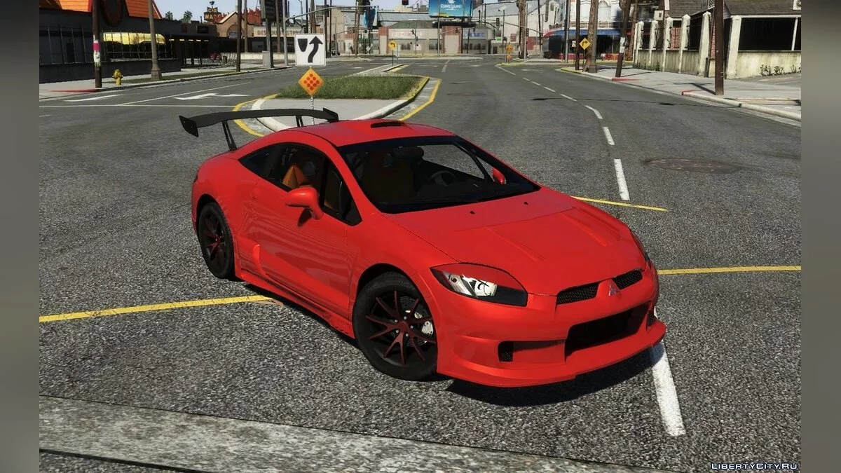 Mitsubishi Eclipse GT [Add-On | Tuning | LODs | Template] 2.0 HF / GTA 5