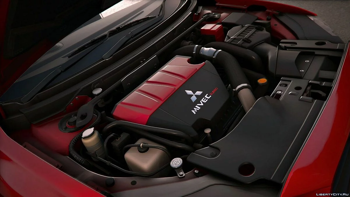 Mitsubishi Lancer Evolution X (CZ4A) (Varis | Team Orange) [Add-On | Template] 1.0 / GTA 5