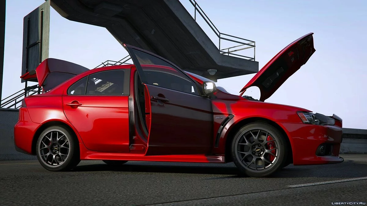 Mitsubishi Lancer Evolution X (CZ4A) (Varis | Team Orange) [Add-On | Template] 1.0 / GTA 5