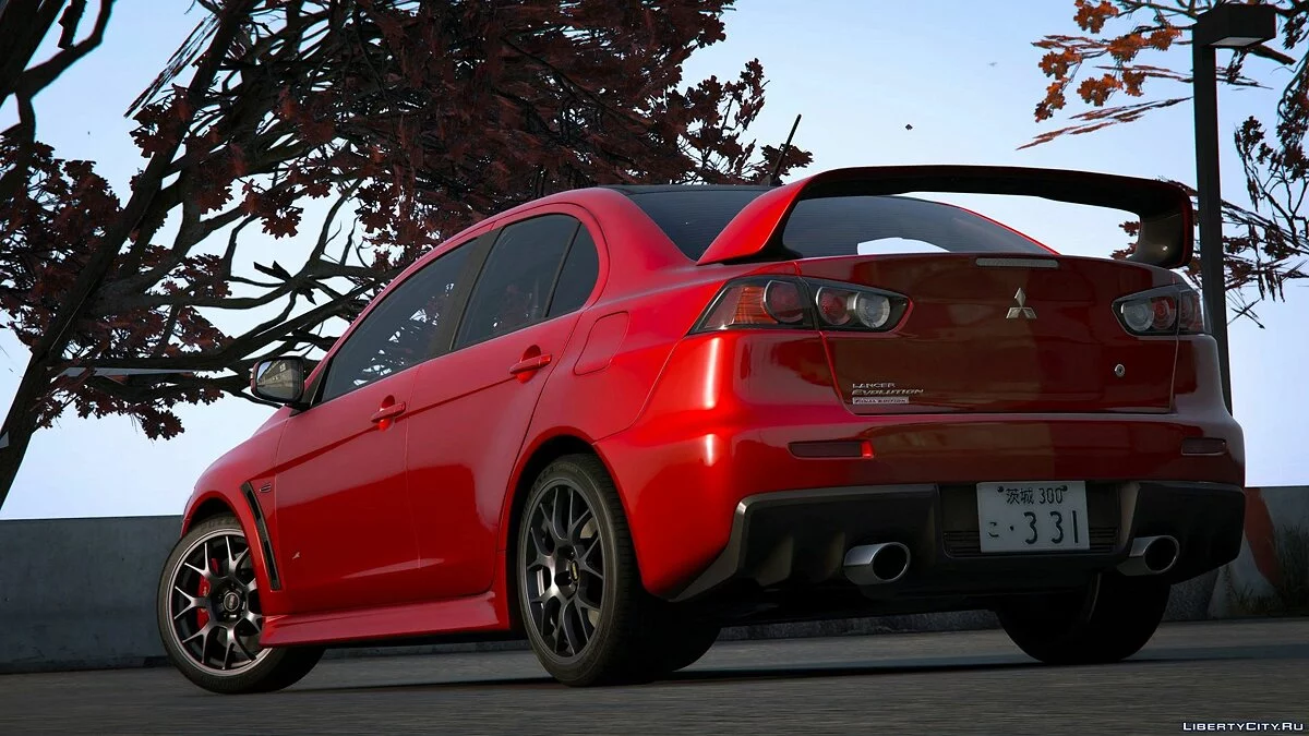 Mitsubishi Lancer Evolution X (CZ4A) (Varis | Team Orange) [Add-On | Template] 1.0 / GTA 5