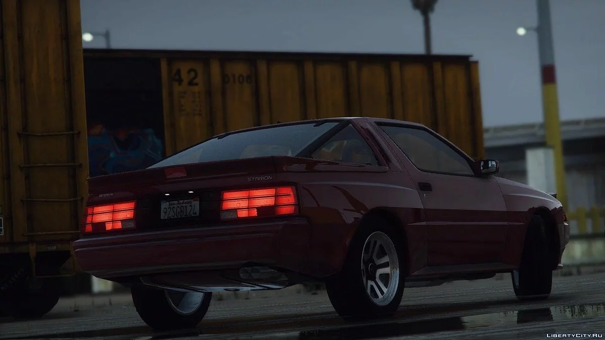  Mitsubishi Starion ESI-R '88 [Add-On | LODs | Template | Sound] / GTA 5