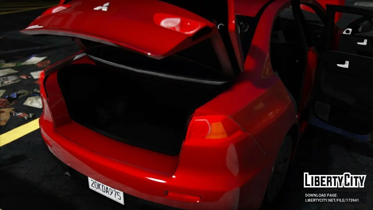 2012 Mitsubishi Lancer Evolution X / GTA 5