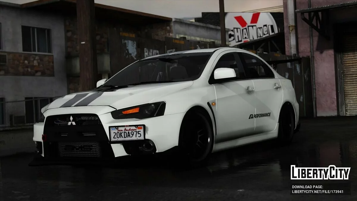 2012 Mitsubishi Lancer Evolution X / GTA 5