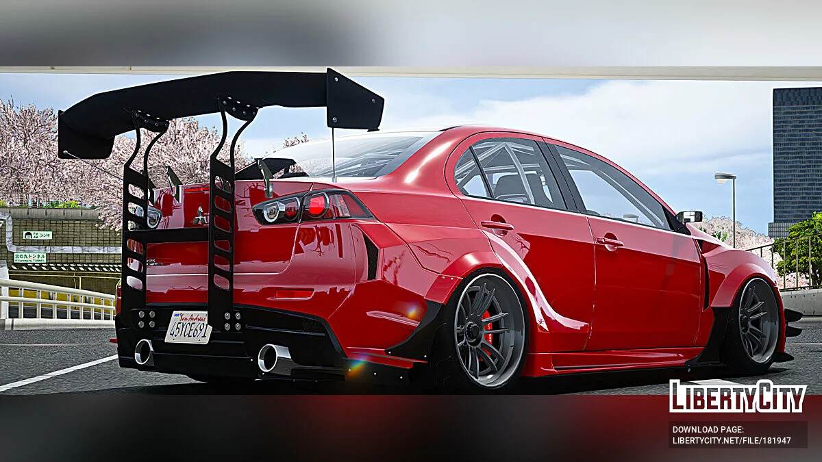 Mitsubishi Lancer Evolution X Varis X Bulletproof-Motorsport / GTA 5