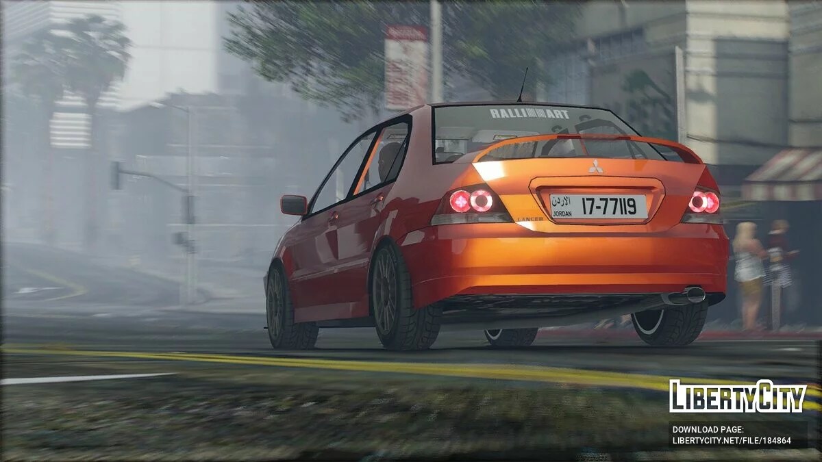 2007 Mitsubishi Lancer GLX RALLIART v1 / GTA 5