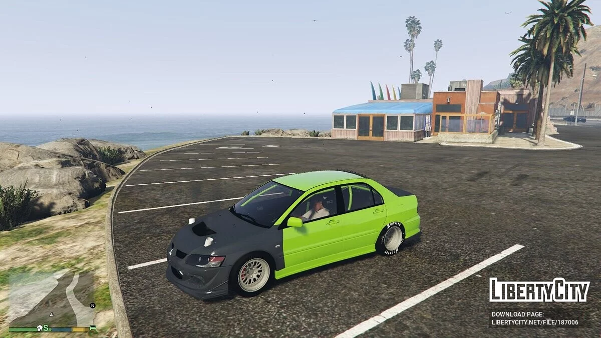 Mitsubishi Lancer Evolution 9 Drag / GTA 5