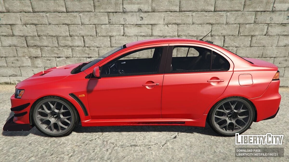 Mitsubishi Lancer Evolution X / GTA 5