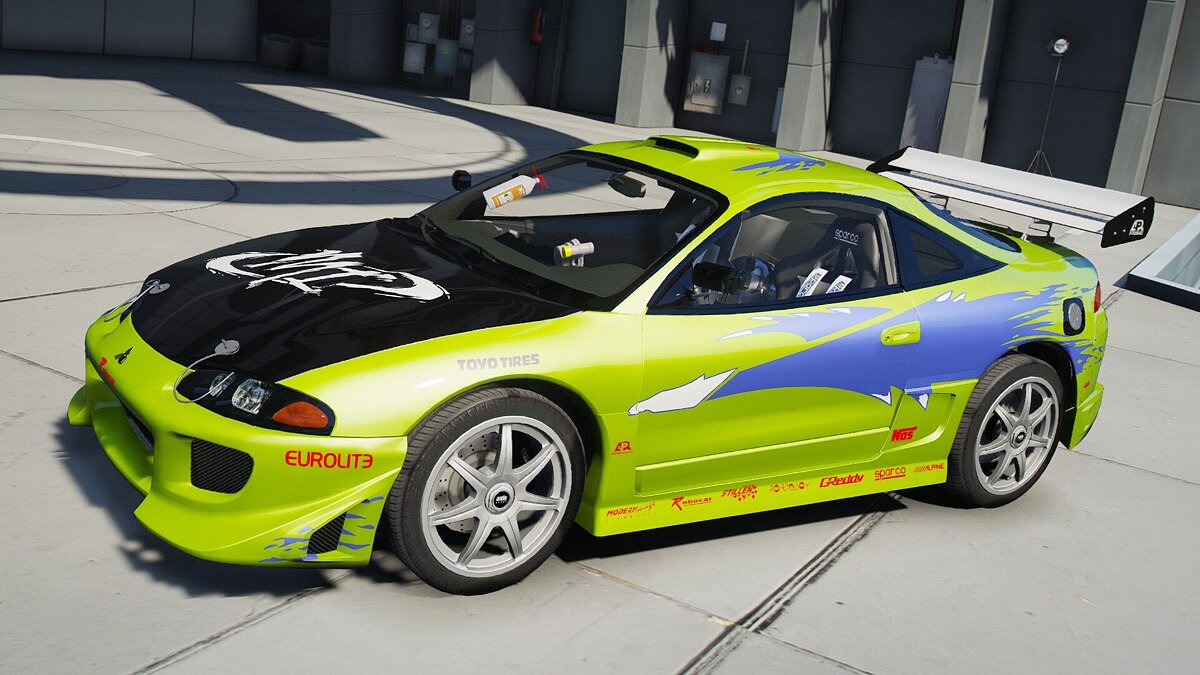 Скачать Mitsubishi Eclipse Fast and the Furious для GTA 5