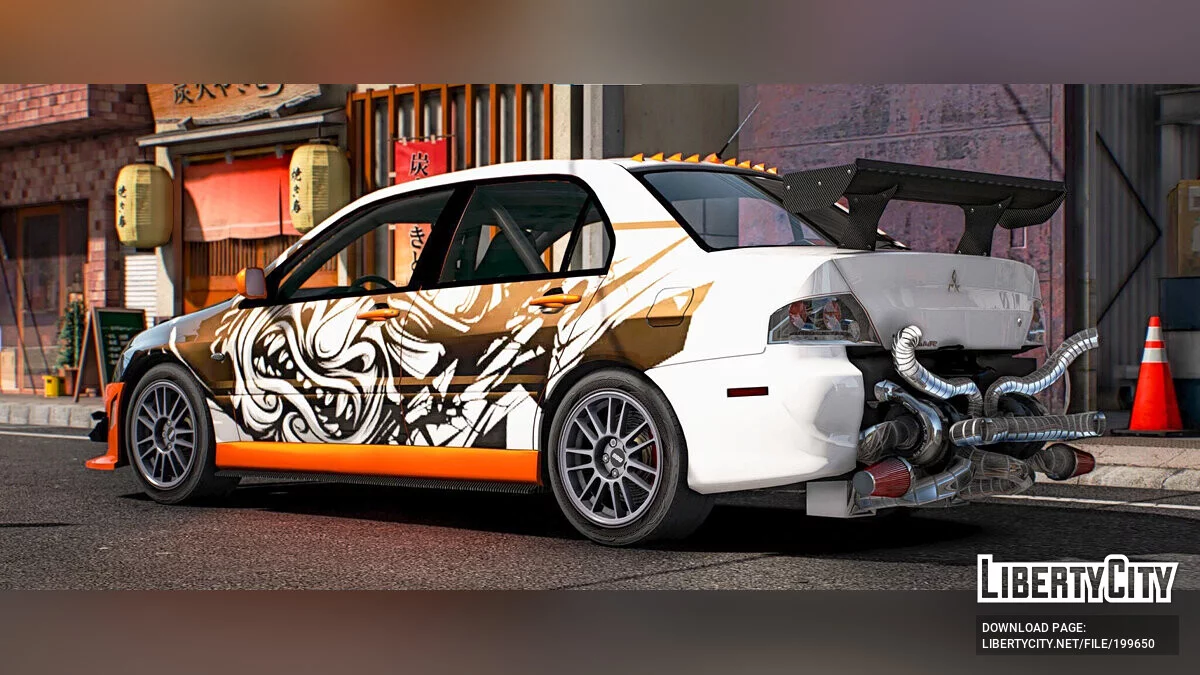Mitsubishi Evo Madicka Twinturbo / GTA 5