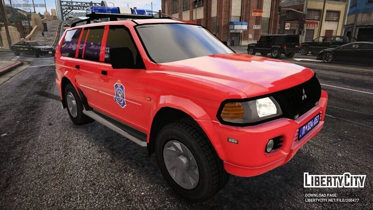 Mitsubishi Pajero - Спасательная бригада / GTA 5
