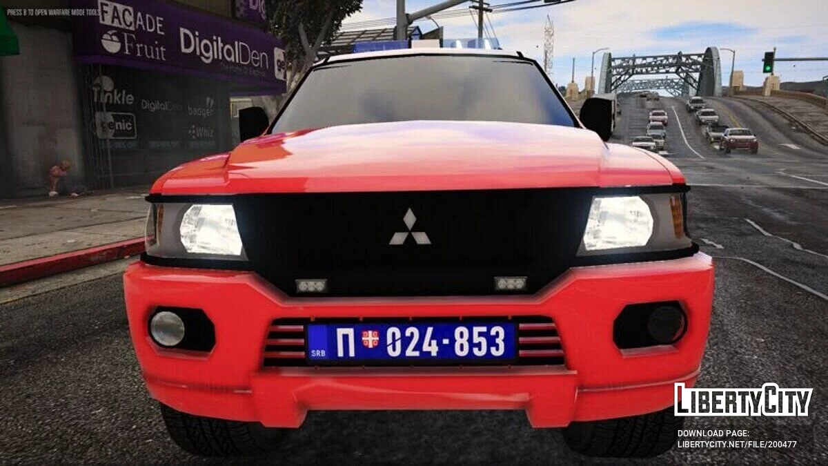 Mitsubishi Pajero - Спасательная бригада / GTA 5