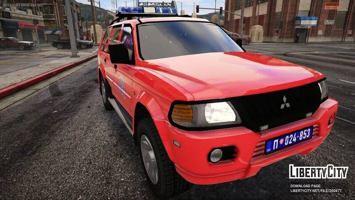 Mitsubishi Pajero - Спасательная бригада / GTA 5