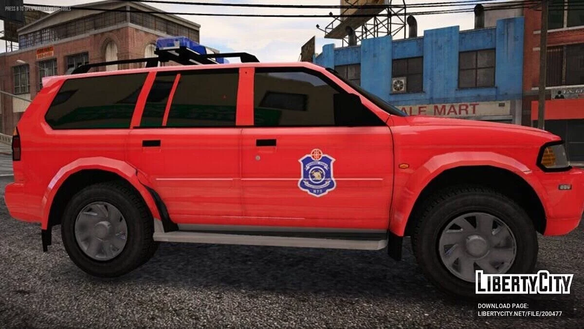 Mitsubishi Pajero - Спасательная бригада / GTA 5
