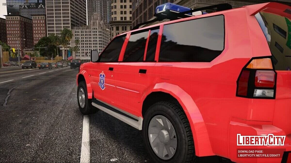 Mitsubishi Pajero - Спасательная бригада / GTA 5