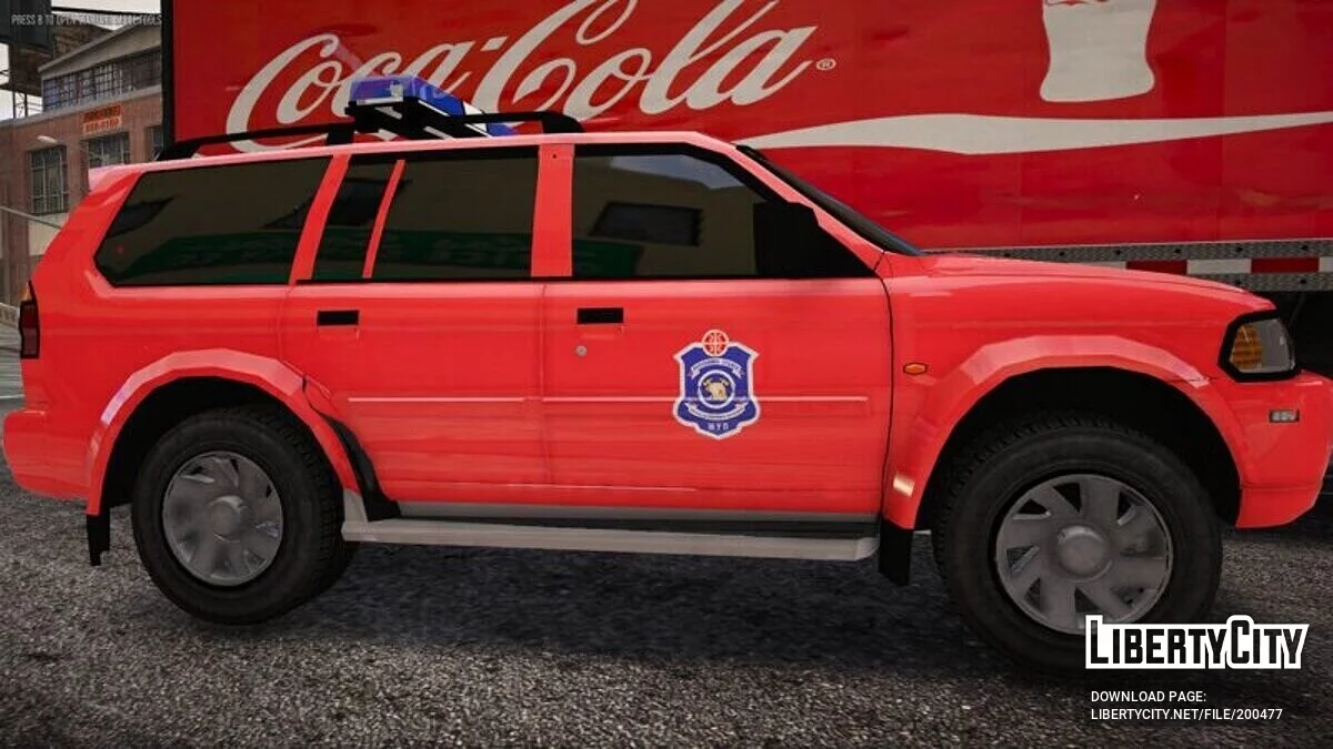 Mitsubishi Pajero - Спасательная бригада / GTA 5