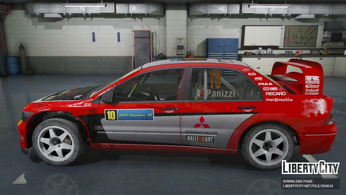 Mitshubishi Lancer WRC 05 v0.1 / GTA 5