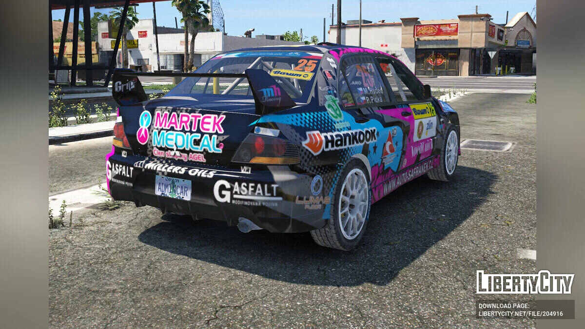 Mitsubishi Lancer Evo IX R4 v1.0 / GTA 5