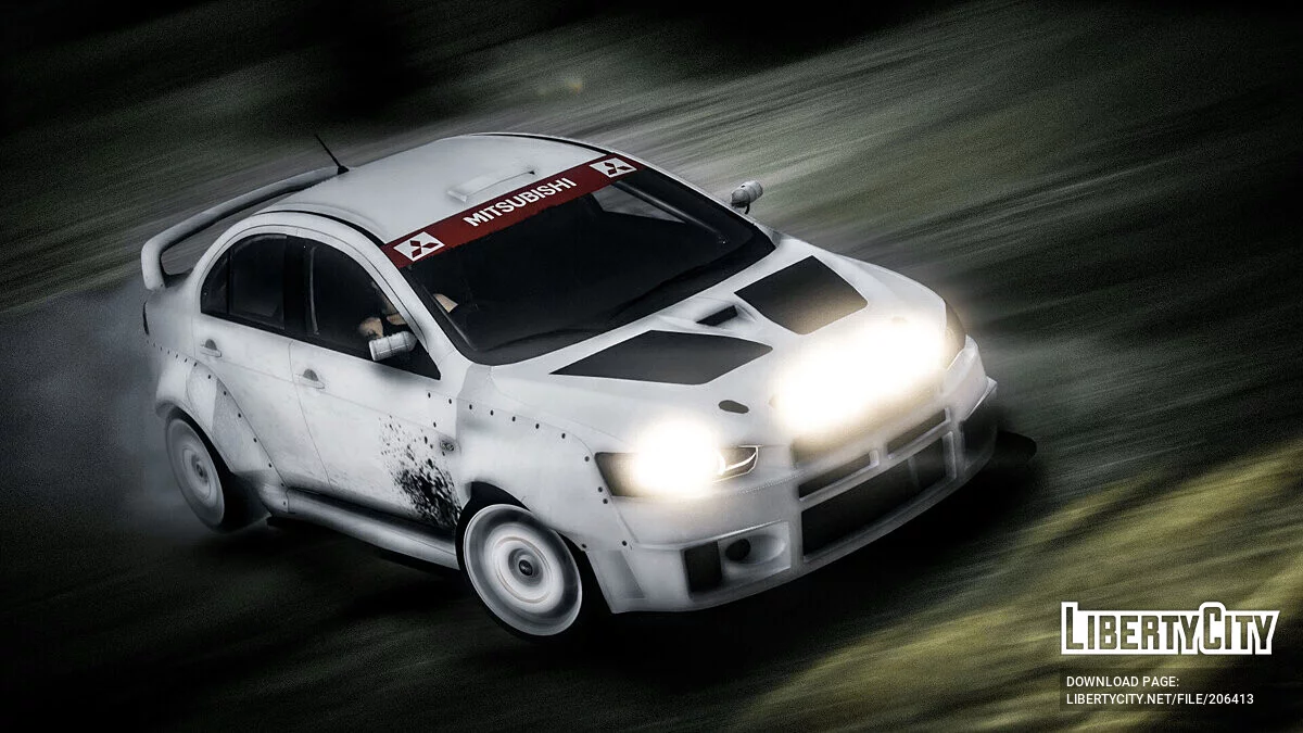 Mitsubishi Lancer Evolution X Final Edition v1.2 / GTA 5