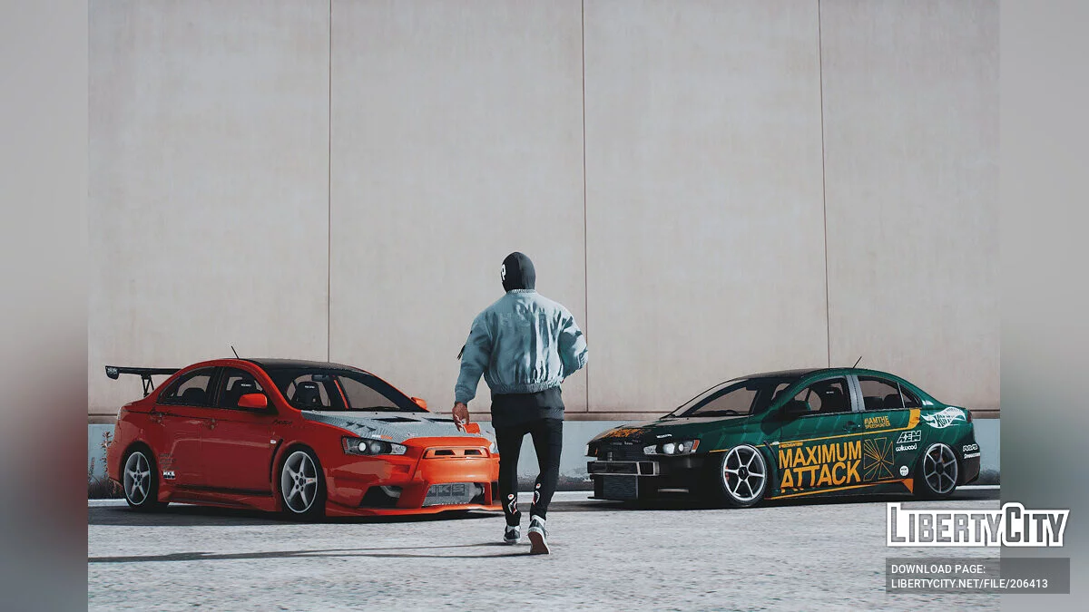 Mitsubishi Lancer Evolution X Final Edition v1.2 / GTA 5
