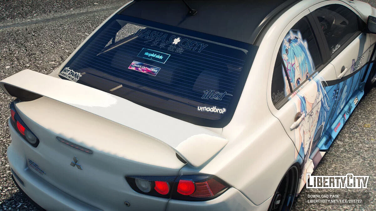 Mitsubishi Lancer Evolution X RE:Zero / GTA 5