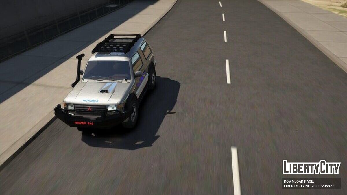 Скачать Mitsubishi Pajero V6.0 1997 для GTA 5