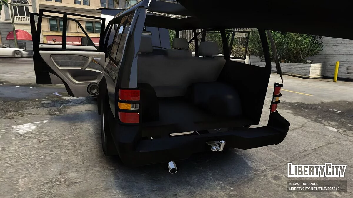 Mitsubishi Pajero V6 1997 Intercooler Turbo / GTA 5