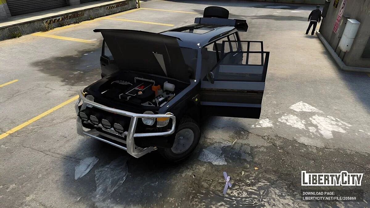 Mitsubishi Pajero V6 1997 Intercooler Turbo / GTA 5