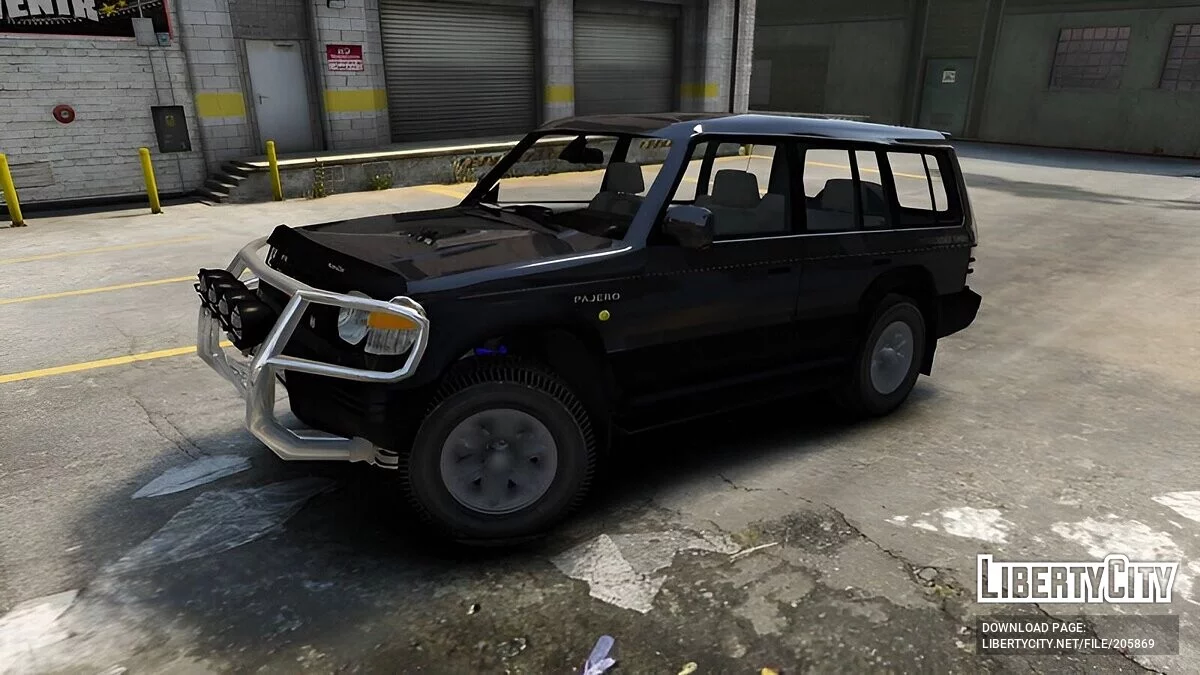 Mitsubishi Pajero V6 1997 Intercooler Turbo / GTA 5