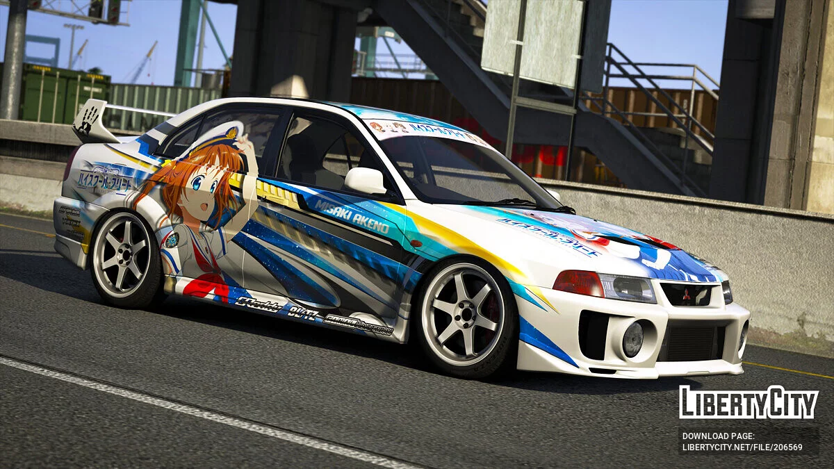 Mitsubishi Lancer Evo5 High School Fleet / GTA 5