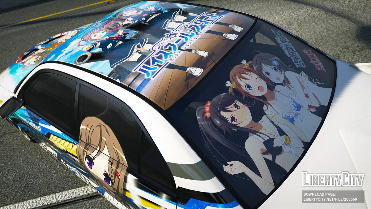 Mitsubishi Lancer Evo5 High School Fleet / GTA 5