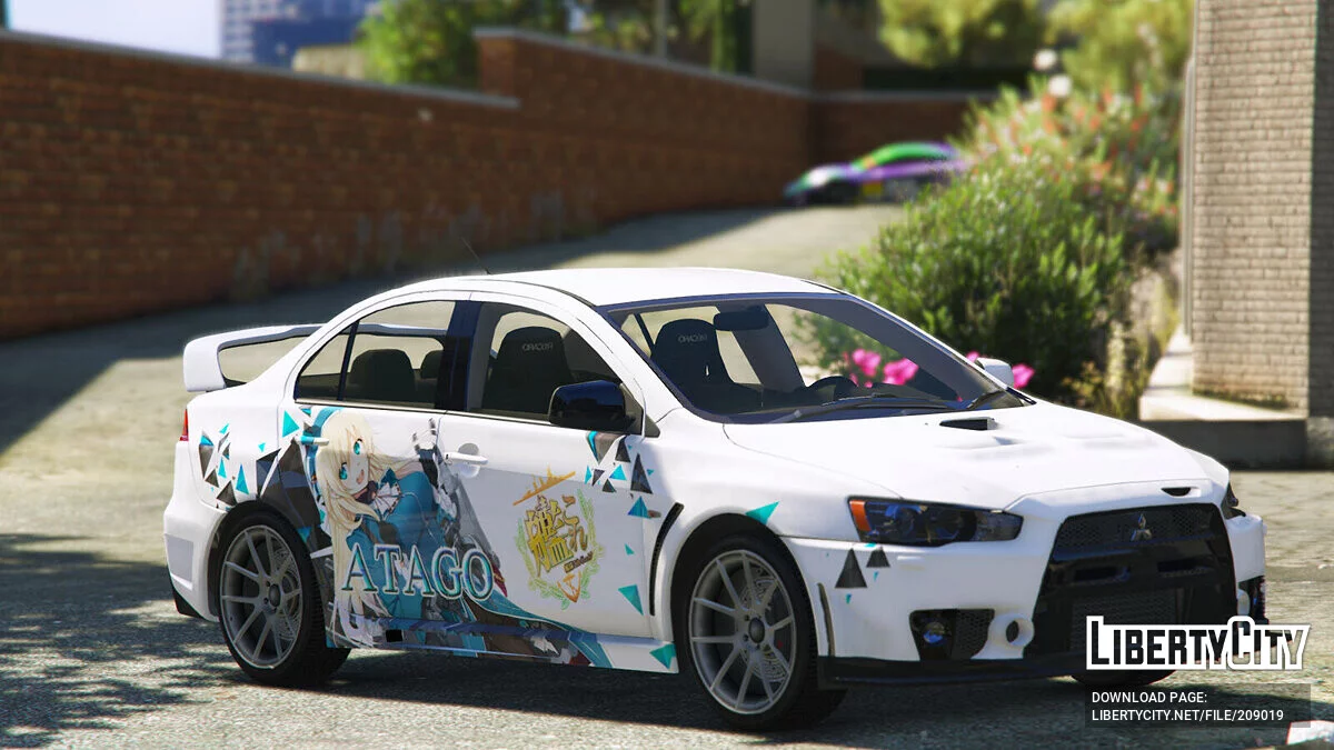 Mitsubishi Lancer EVO X FQ-400 Kantai Collection / GTA 5