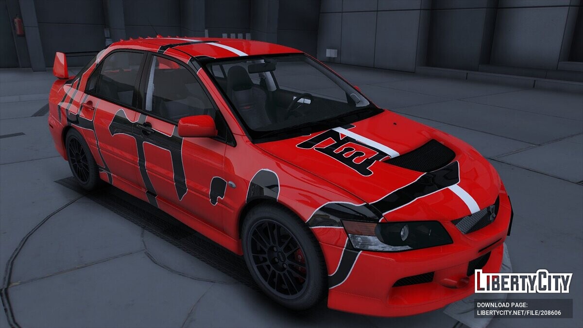 Скачать Mitsubishi Lancer Evolution IX Kenji Need for speed Carbon для GTA 5