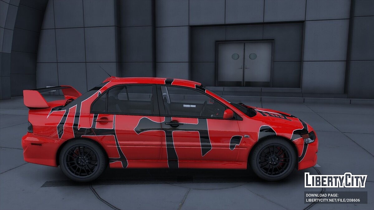 Скачать Mitsubishi Lancer Evolution IX Kenji Need for speed Carbon для GTA 5